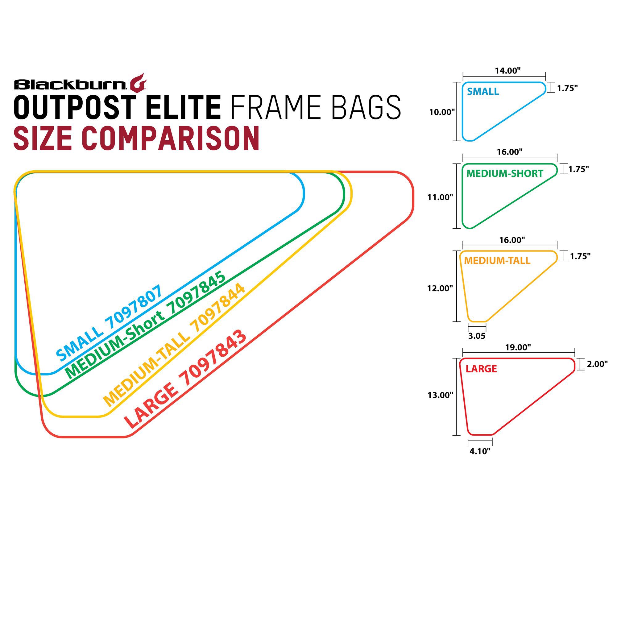 Outpost Elite Frame Bag Large | Blackburn