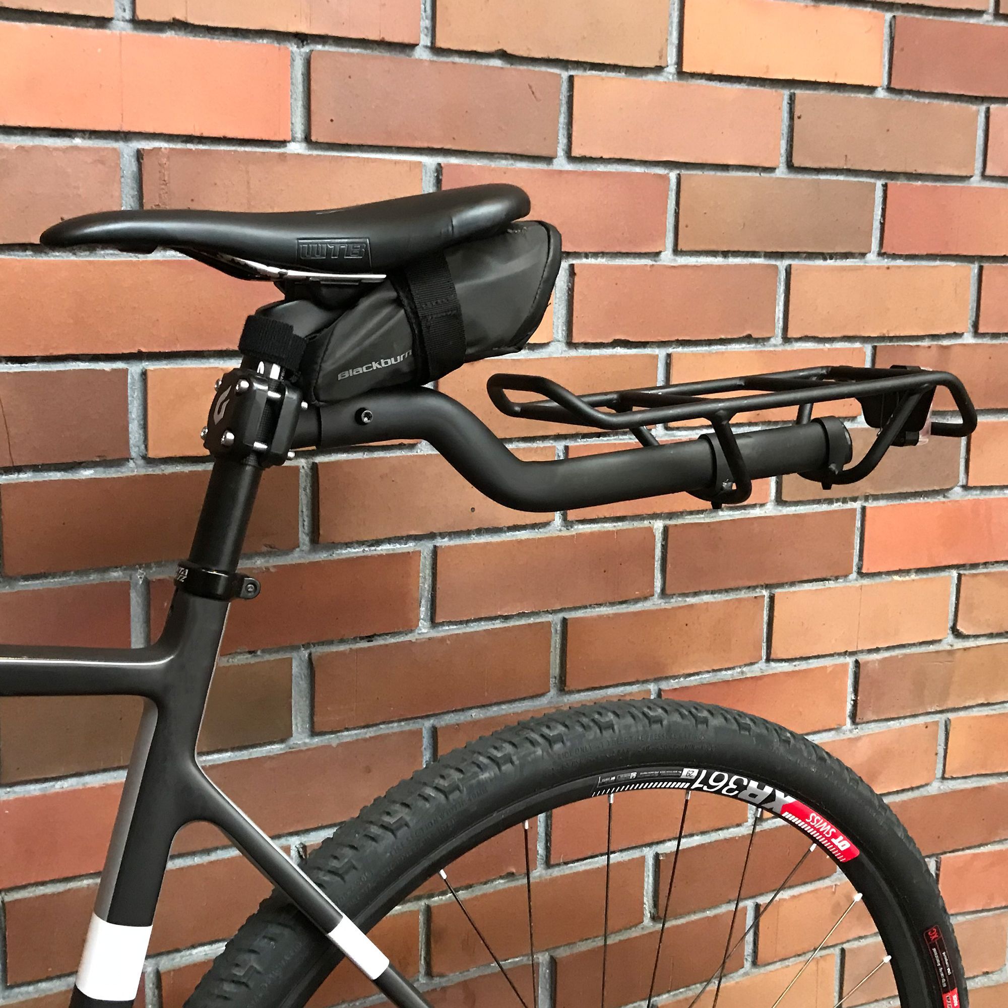 seat post rack for bike